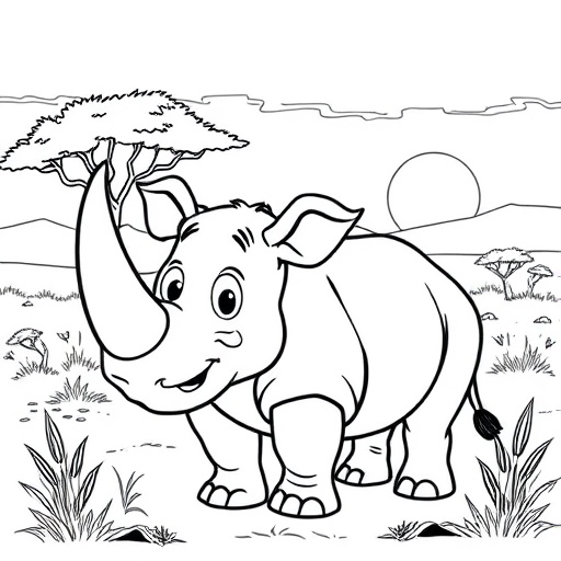 Pointy Finds a Snack — coloring page