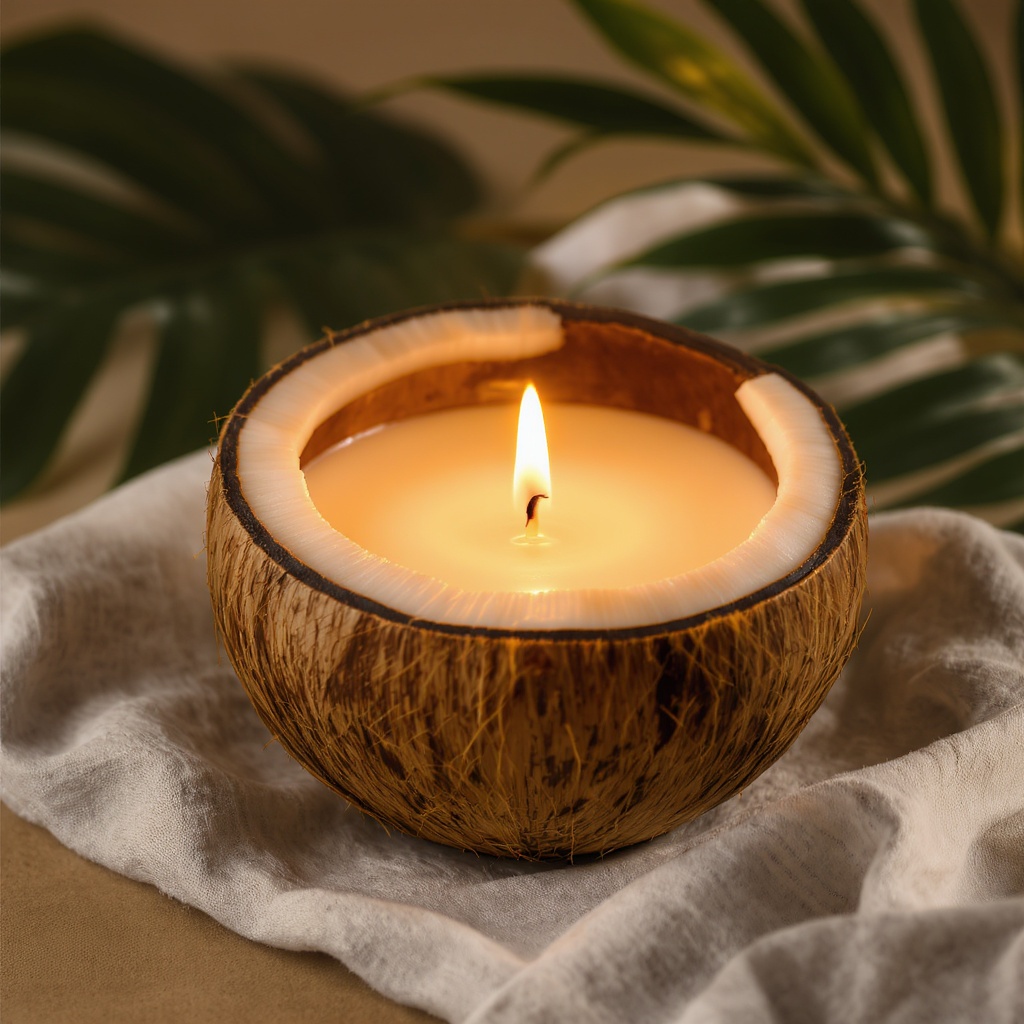 Coconut Bowl Aromatherapy Candle