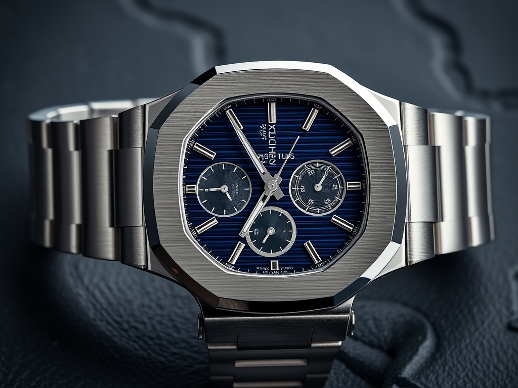 Nautilus 5980/1A Chronograph Blue