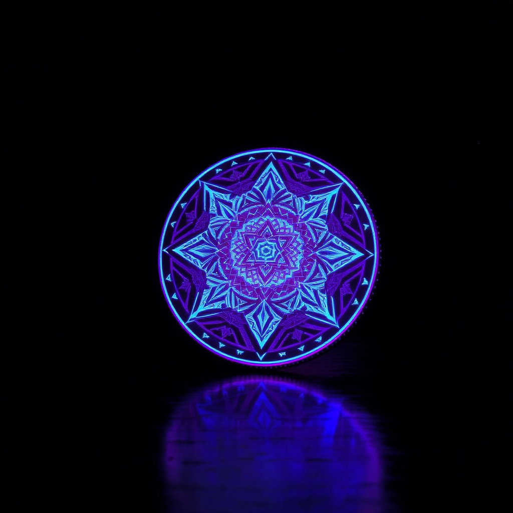 Place UV-lit pin glow shot here