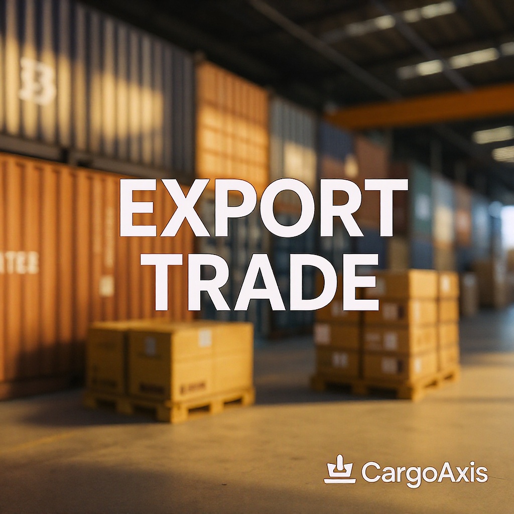 CargoAxis documentação de exportação
