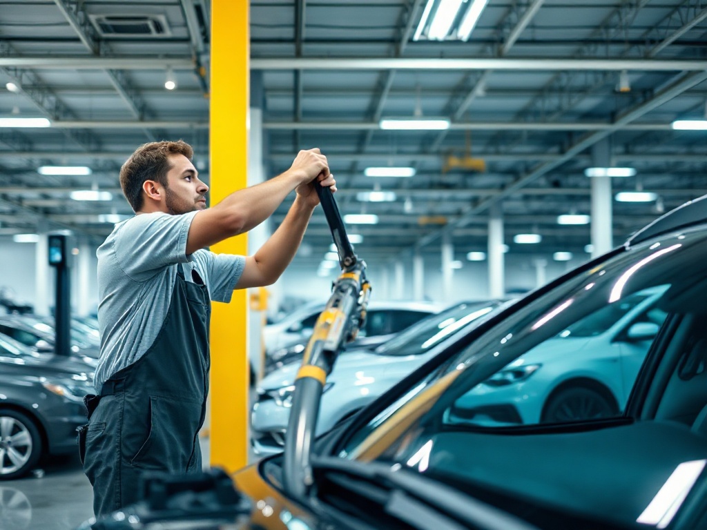 Legendary Auto Glass technician installing windshield — AGSC certified shop services every make and model in Colonial Heights VA