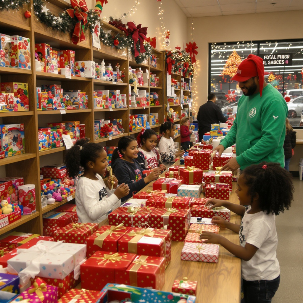 Toy drive photo 2 — Legendary Auto Glass, Colonial Heights VA