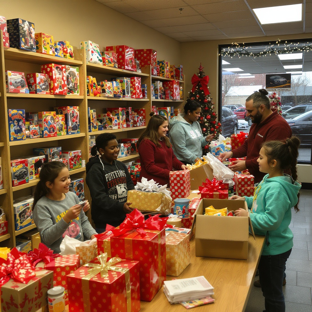 Toy drive photo 1 — Legendary Auto Glass, Colonial Heights VA