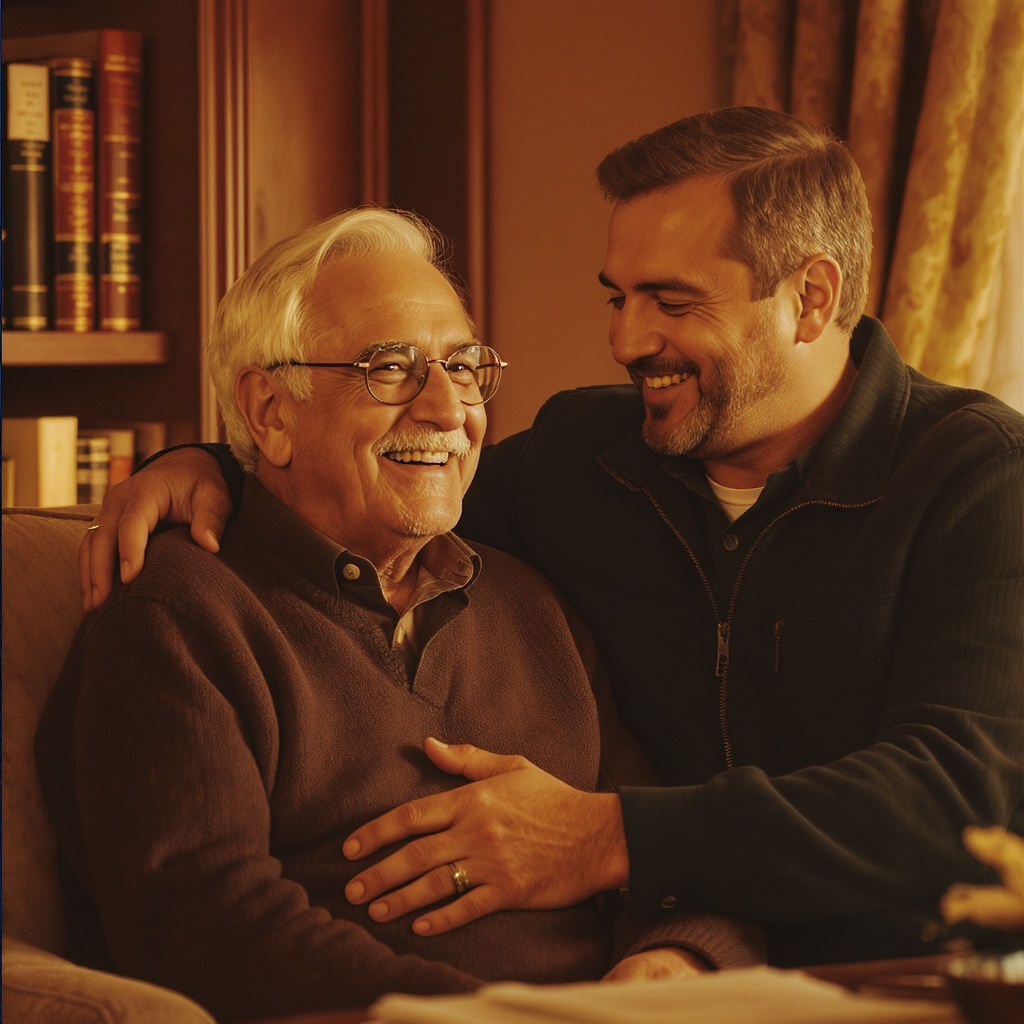 Rob Miodus and his grandfather — family insurance legacy