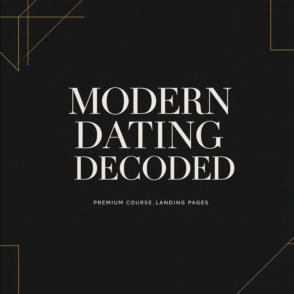 Modern Dating Decoded course preview