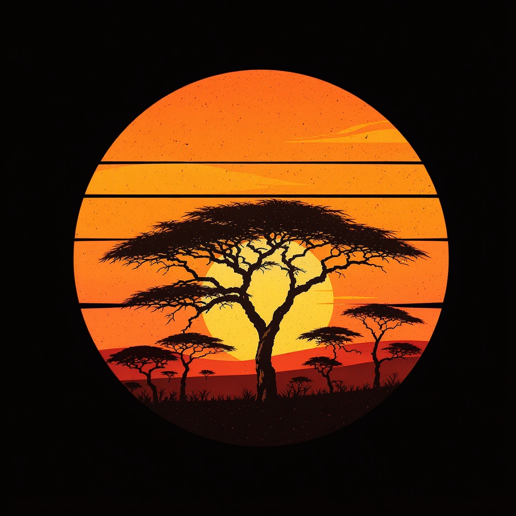 Serengeti Sunset