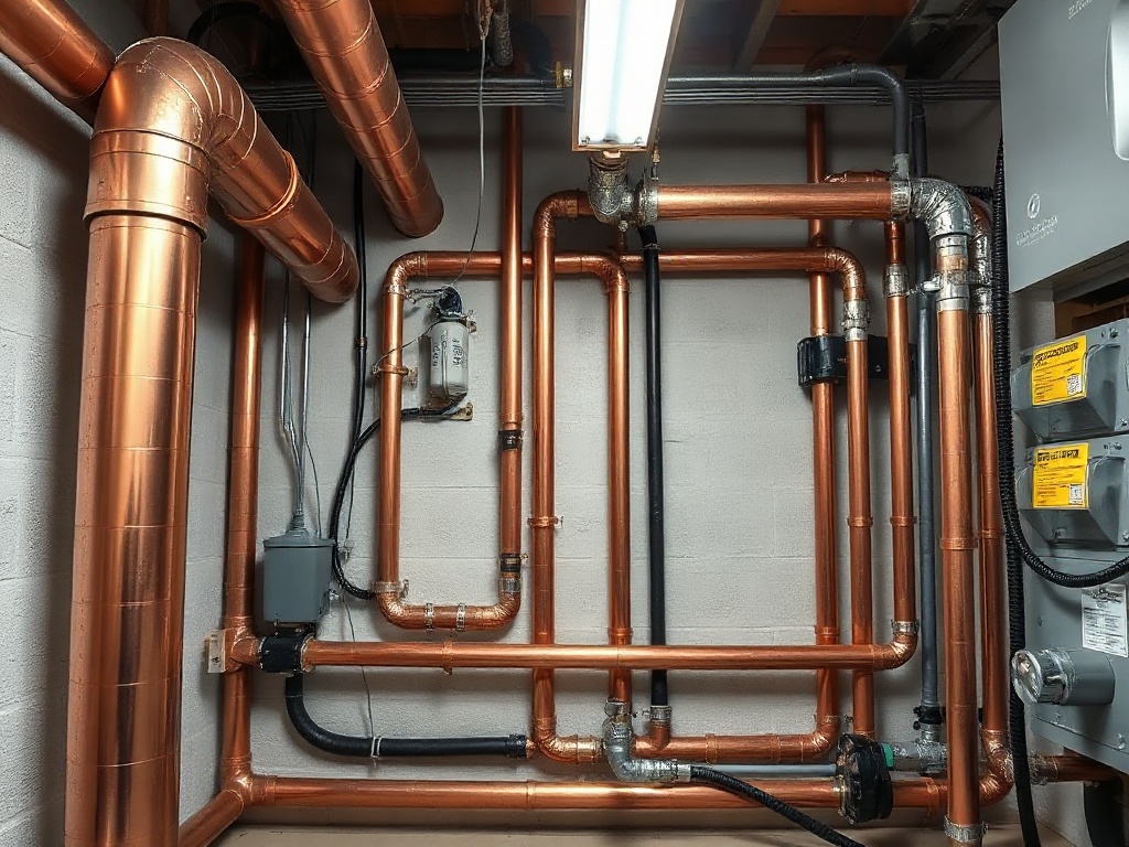 Professional plumbing installation