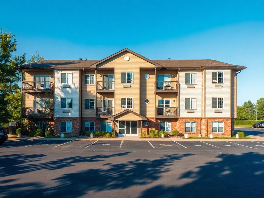 Multi-family property exterior