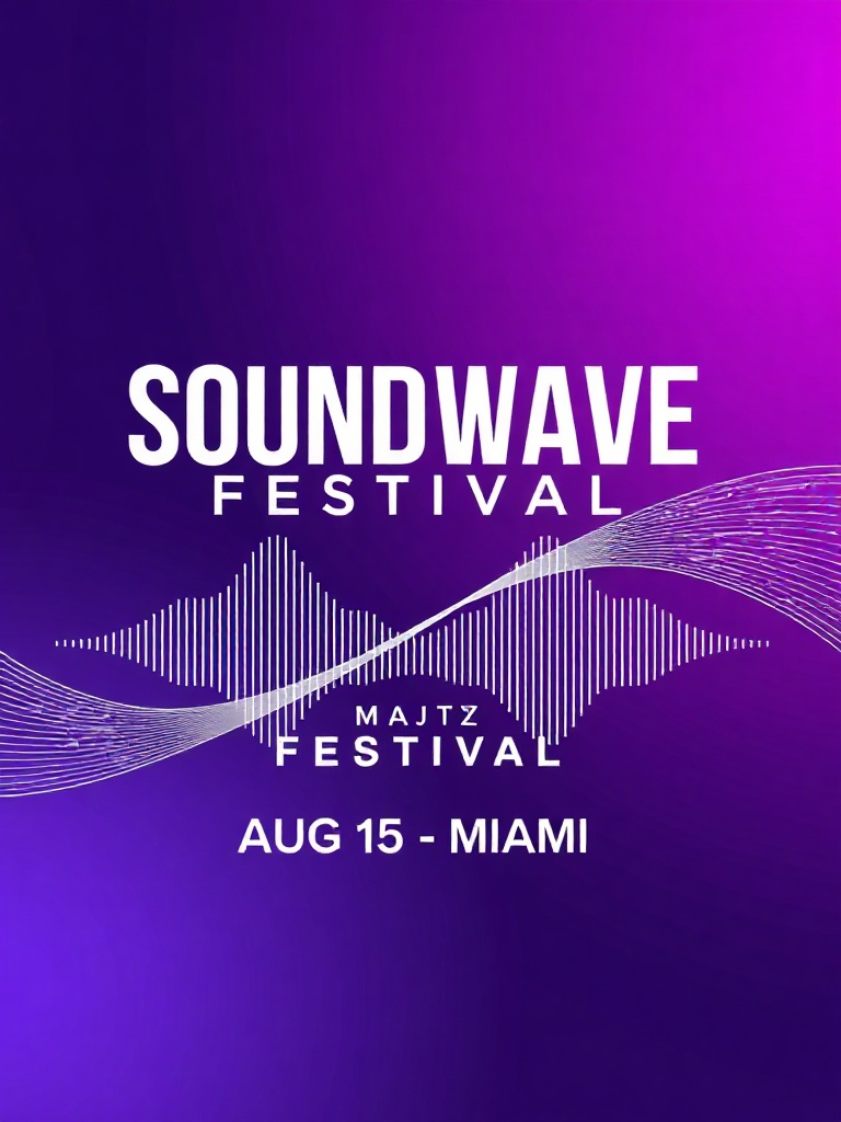 Soundwave Festival Miami poster