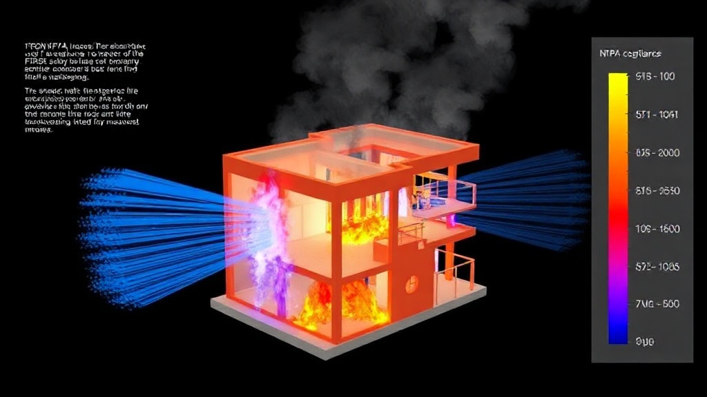 Fire protection simulation