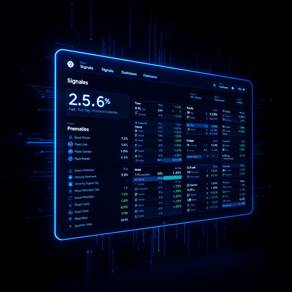 EdgePull signal engine dashboard preview