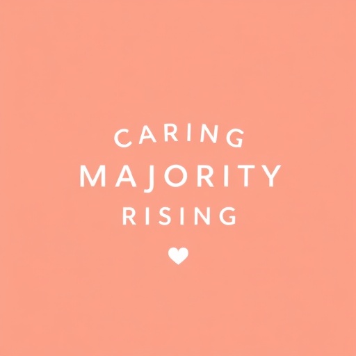 Caring Majority Rising logo