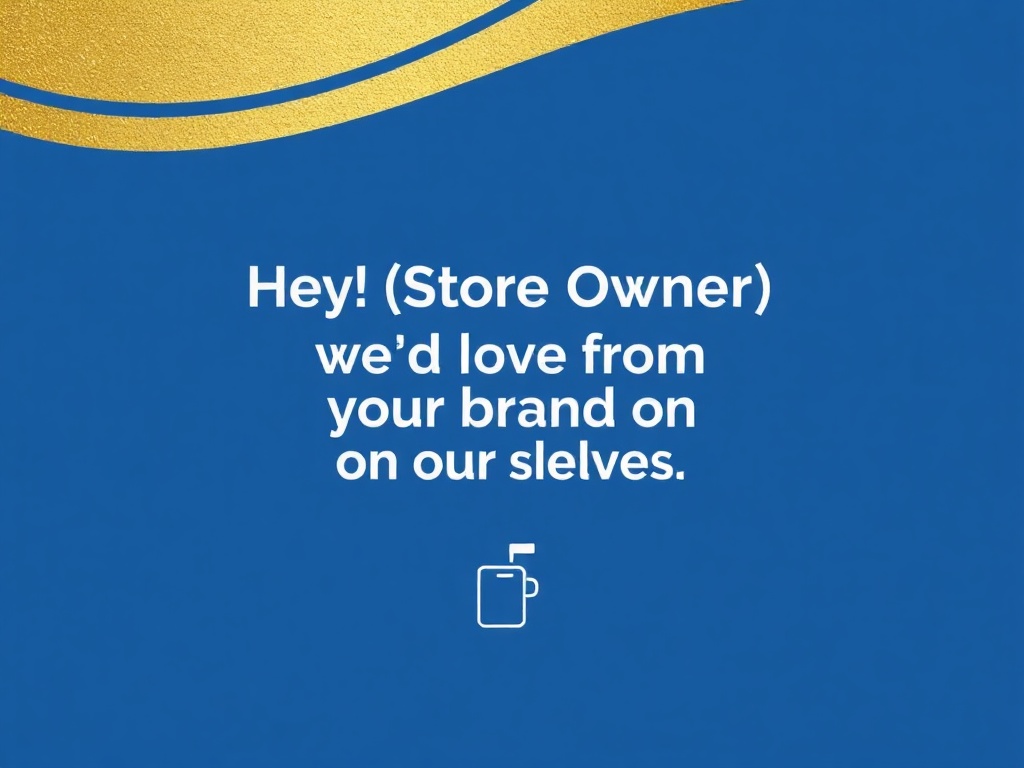 Sample postcard front — personalized outreach to store owner