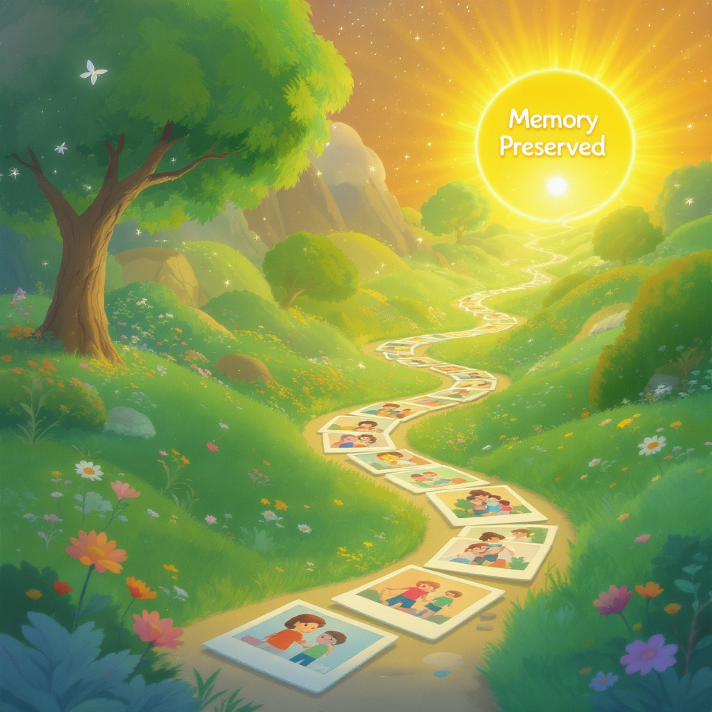 Memory timeline path