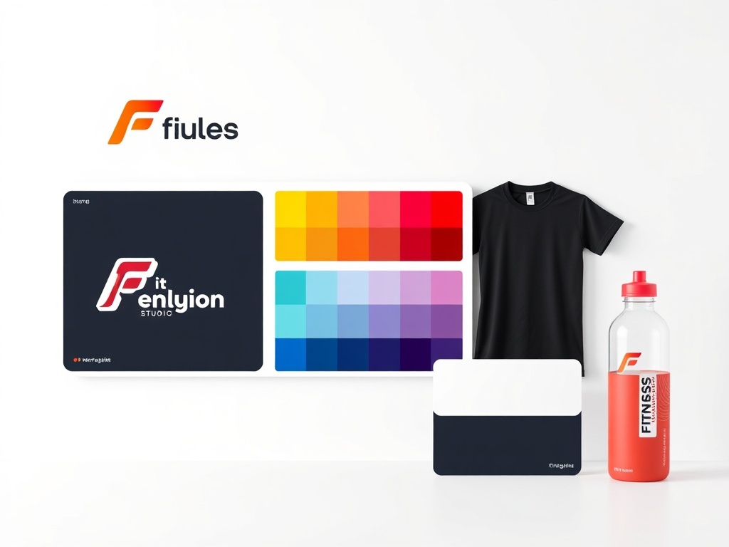 Fitness studio branding project