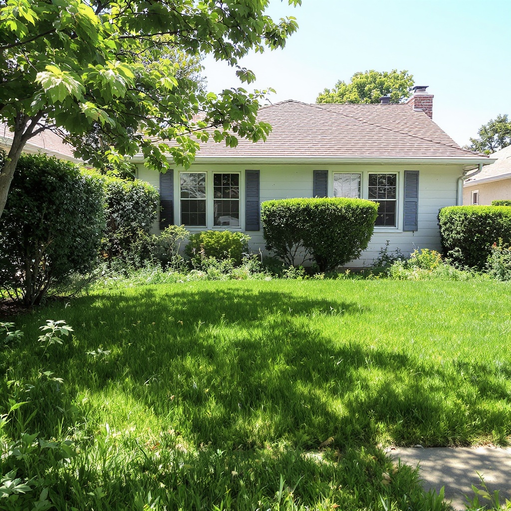 Overgrown Lawn