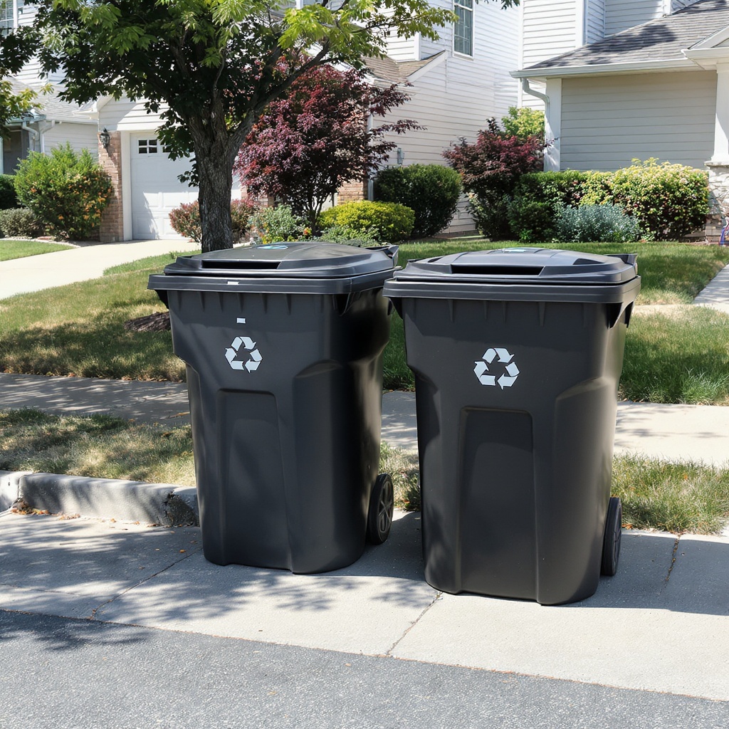 Trash Cans Left Out