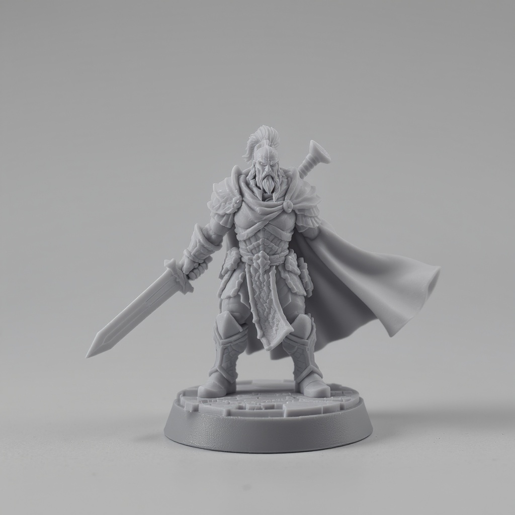 Gaming Miniature — Custom D&D Character