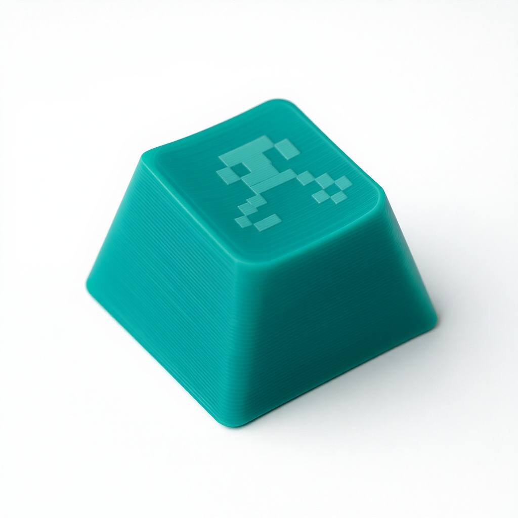 Pixel Keycap — Retro