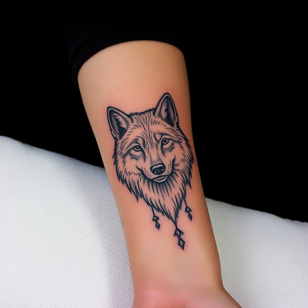 Fine Line Wolf