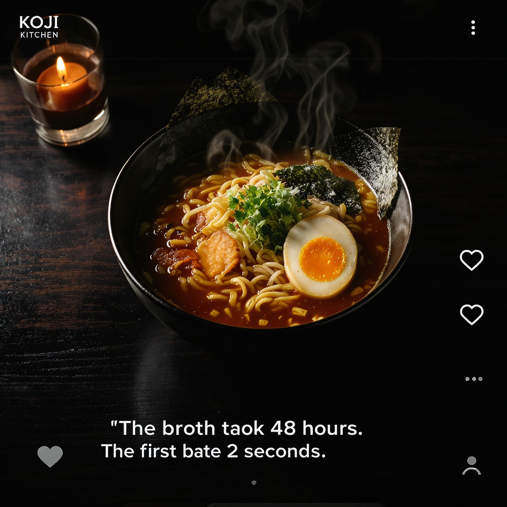 Instagram Reel — Koji Kitchen