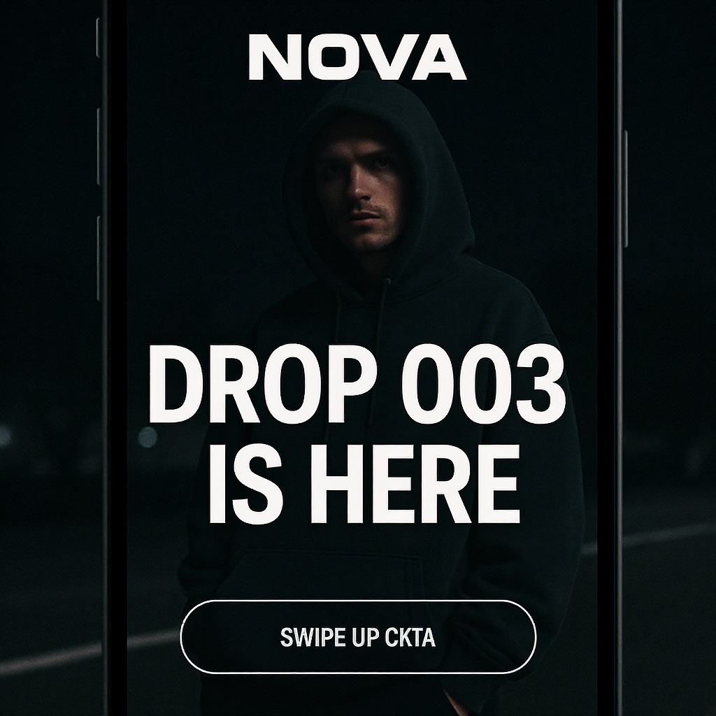 TikTok Ad — NOVA Streetwear