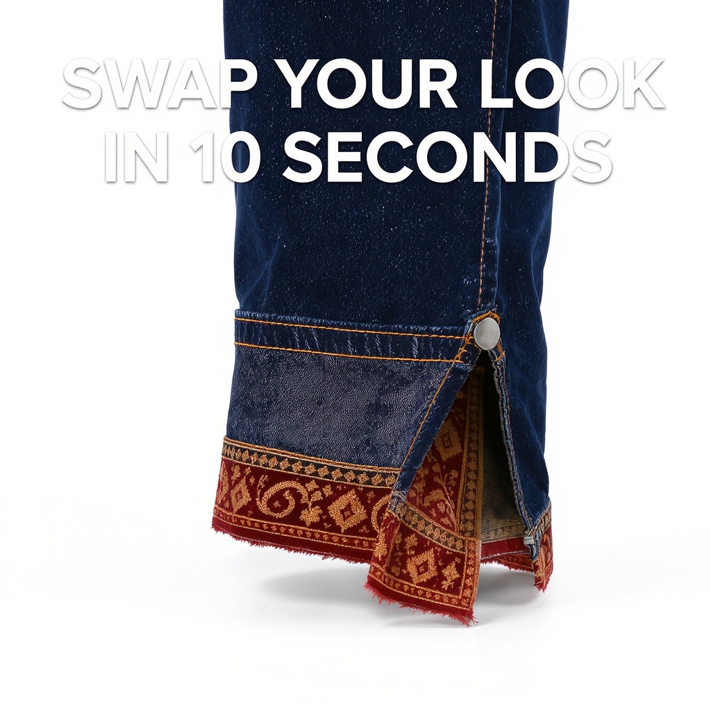 Swap mechanic: snap button attachment