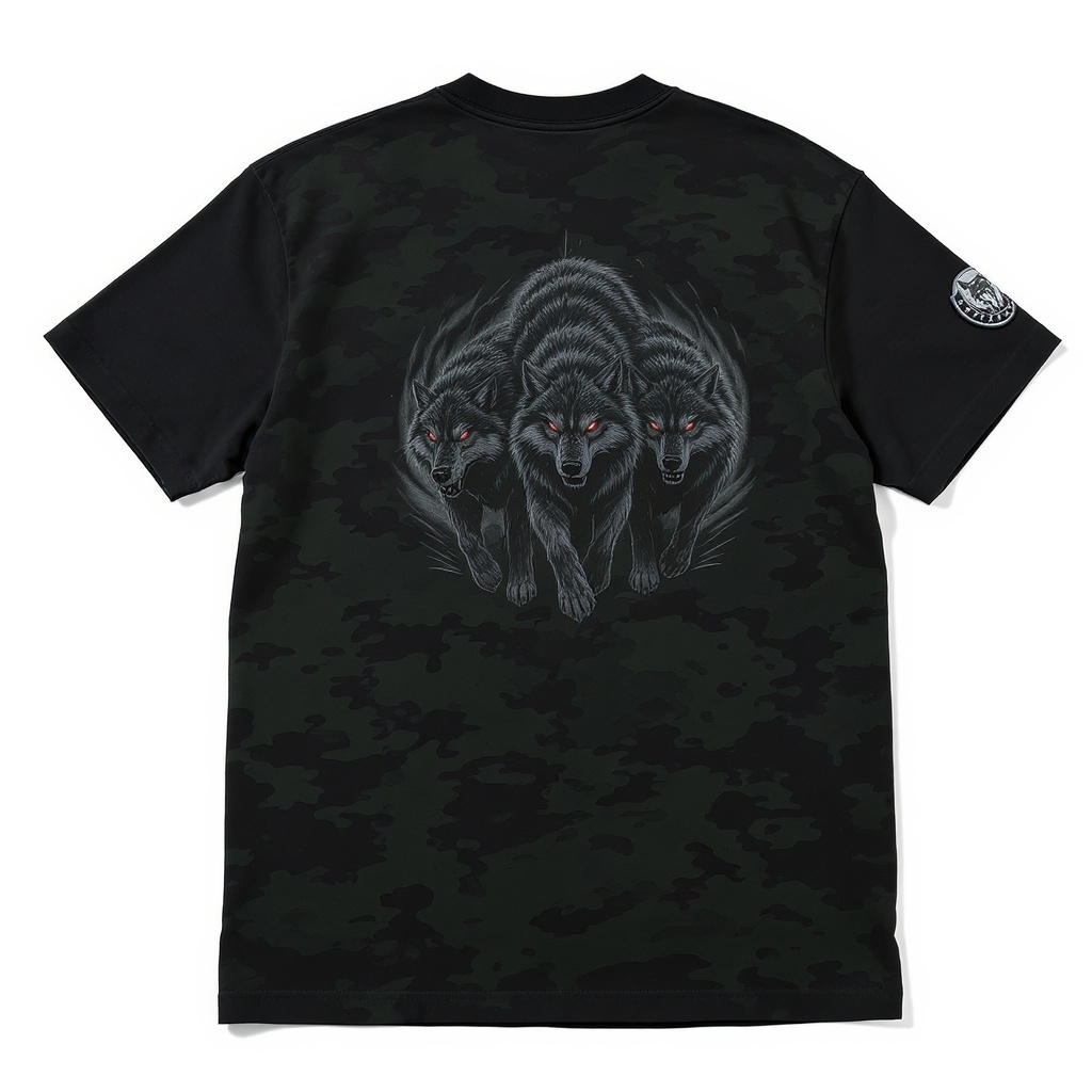 DELTA MOB Veterans Tee — Forest Green Camo