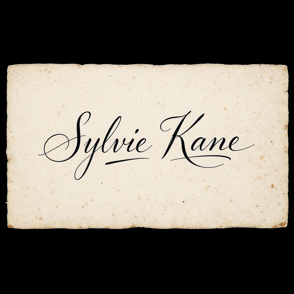 Sylvie Kane signature