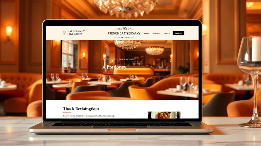 La Maison Dorée — site web gastronomie