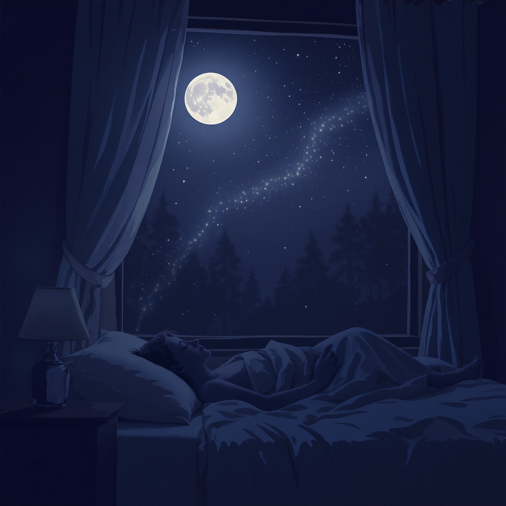 Quiet bedroom scene