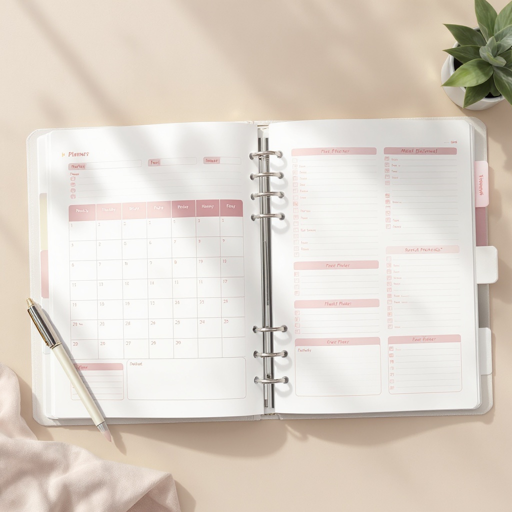 Soft Life Home Binder preview