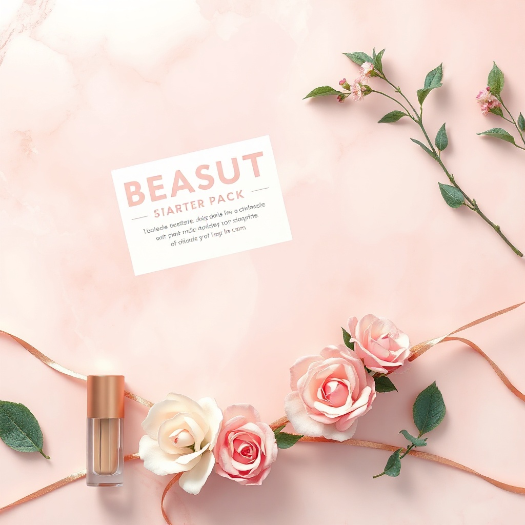 Beauty Brand mini-kit starter pack cover art mockup