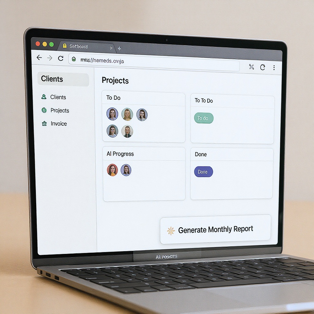 Freelancer OS Notion workspace preview