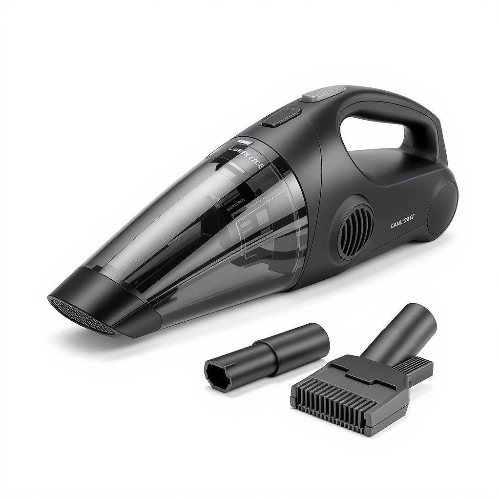 4000Pa Cordless Handheld Car Vacuum — HEPA H13 Filter, 15-Min Runtime, USB-C