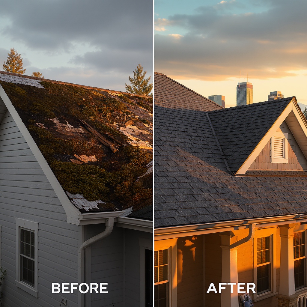 Summit Roofing — Before