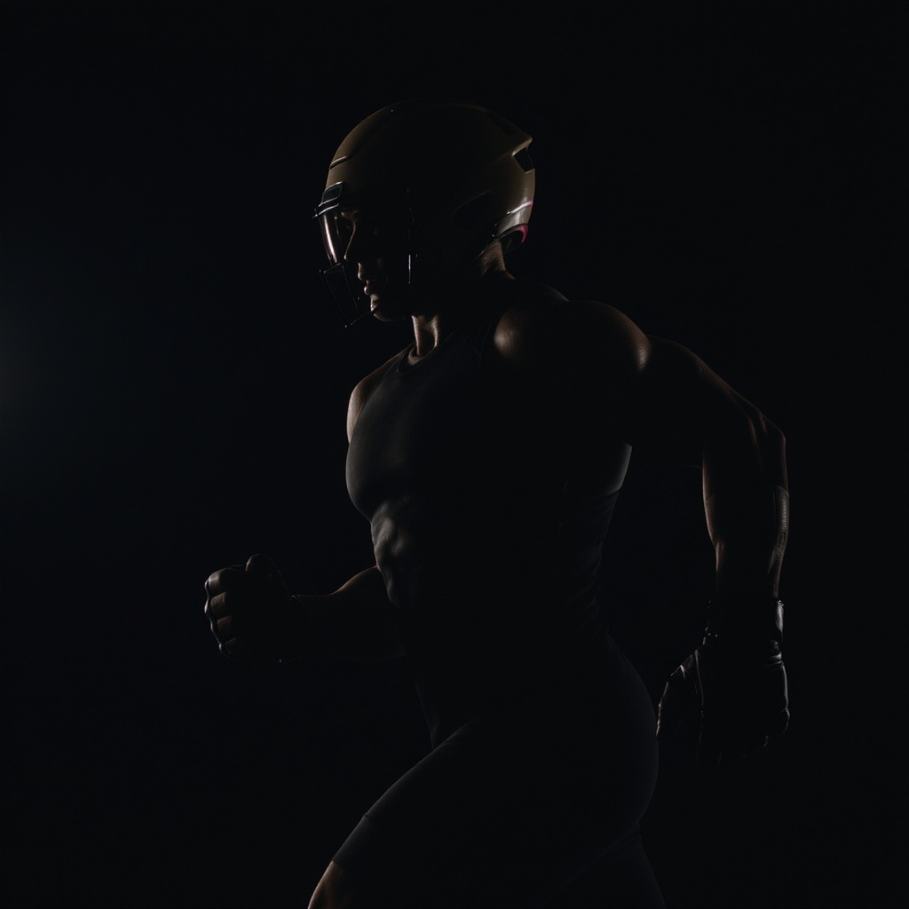 Athlete in motion