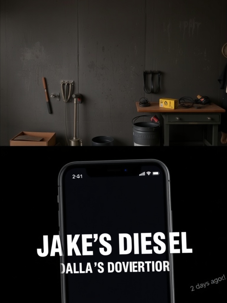 Diesel shop TikTok before/after