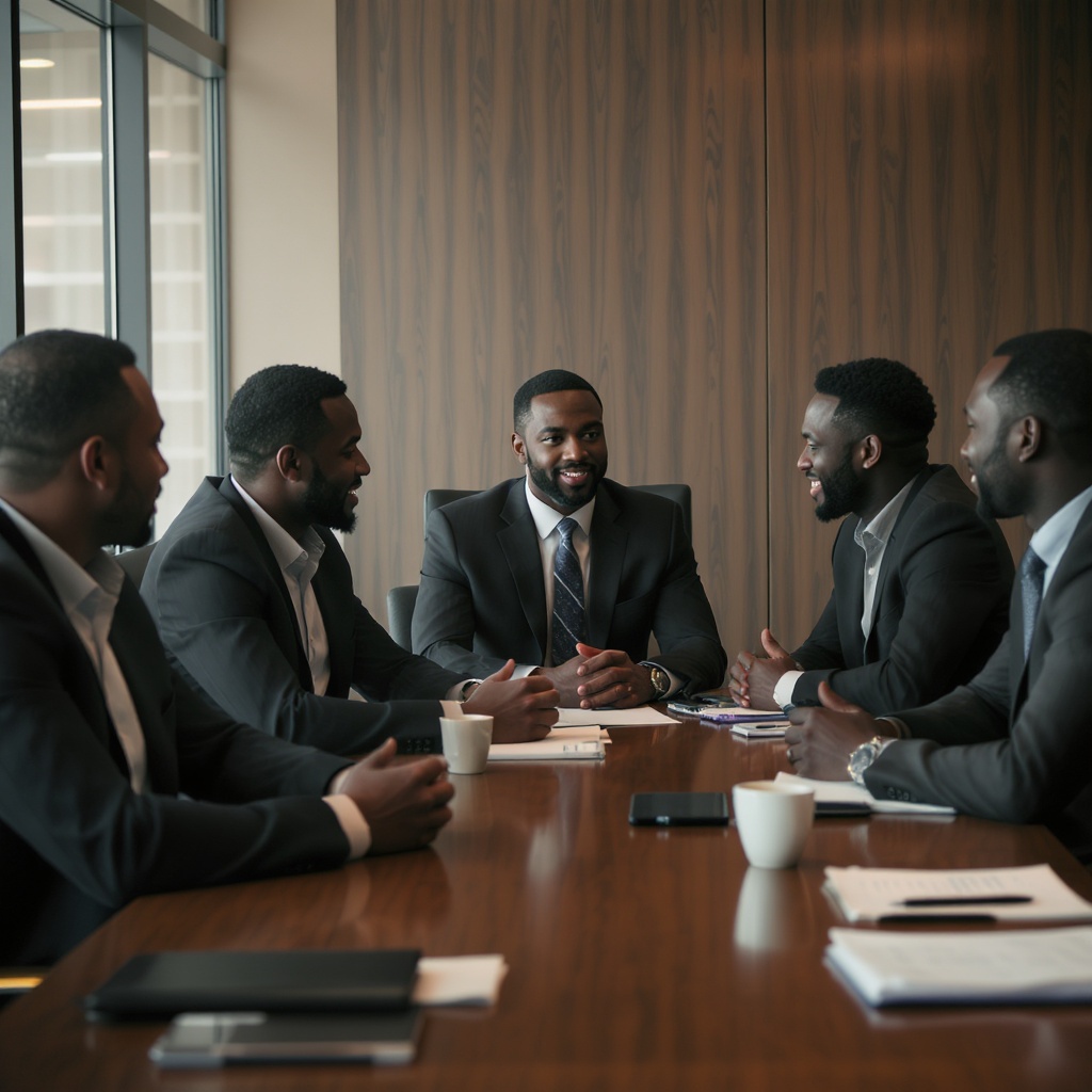 U.N.I.T.Y Connector — men in professional meeting room