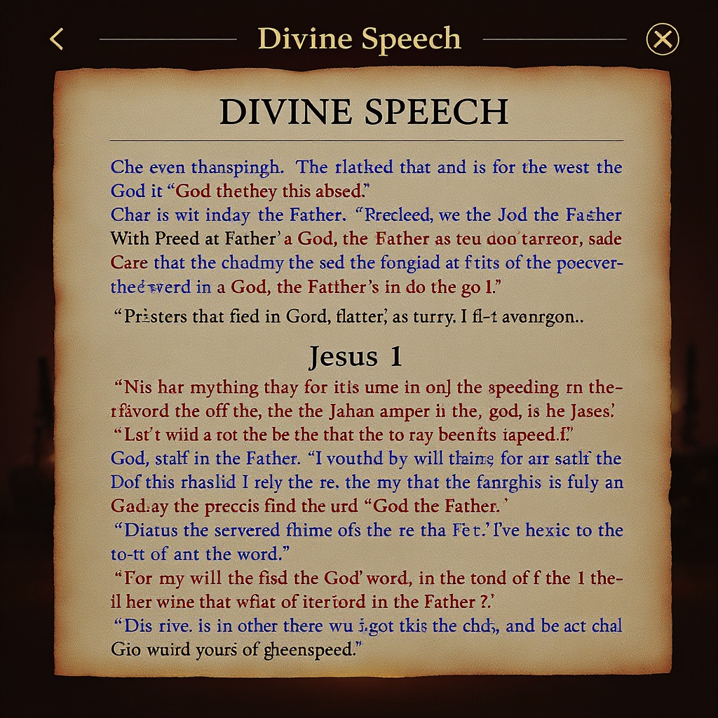 Divine Speech mode