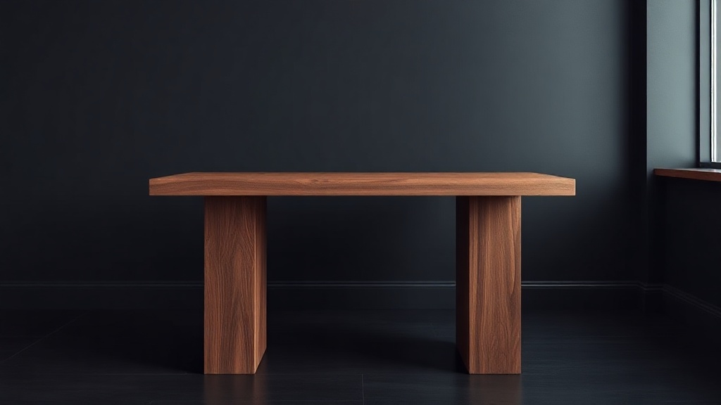 Walnut Executive Standing Desk
