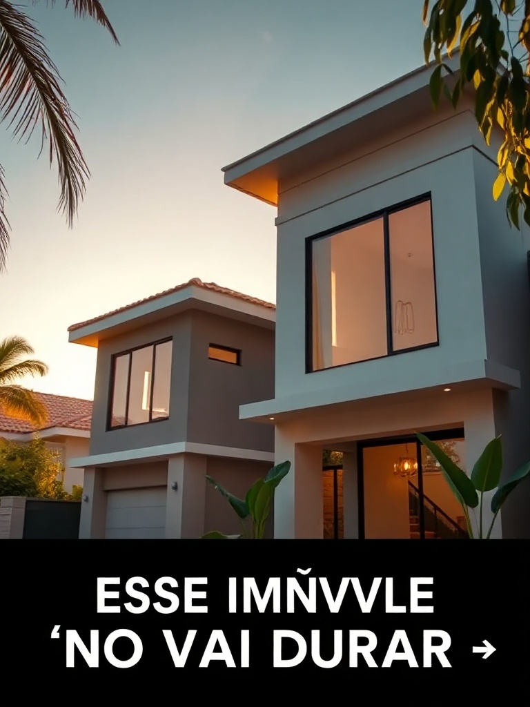Imóvel sendo apresentado por corretor — reel de lançamento