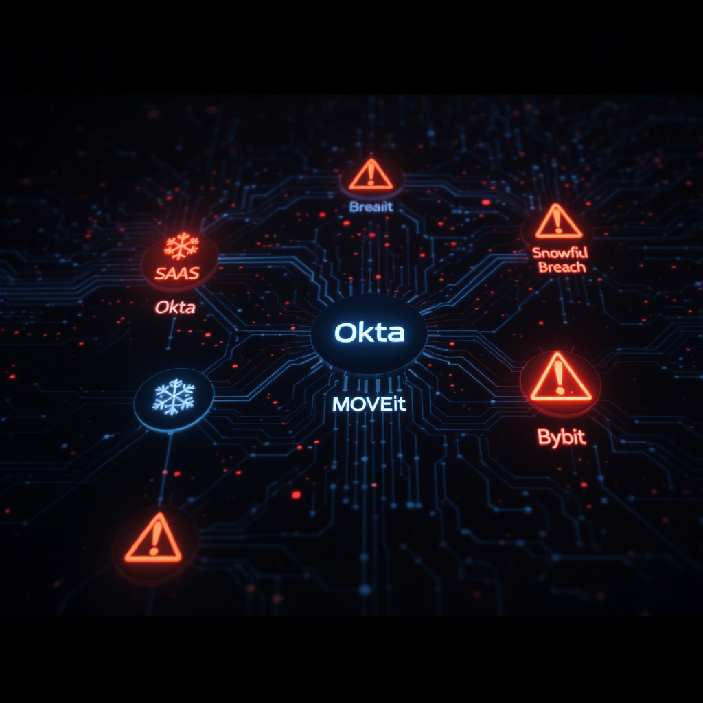 The Q2 2026 SaaS Breach Wave: What Snowflake, MOVEit, Bybit, and Okta Teach Us About Modern Attack Chains