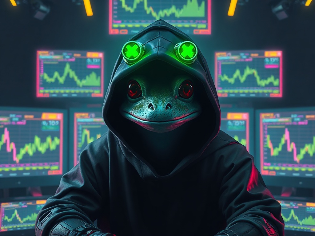 CULTDAO mascot — the prophecy frog