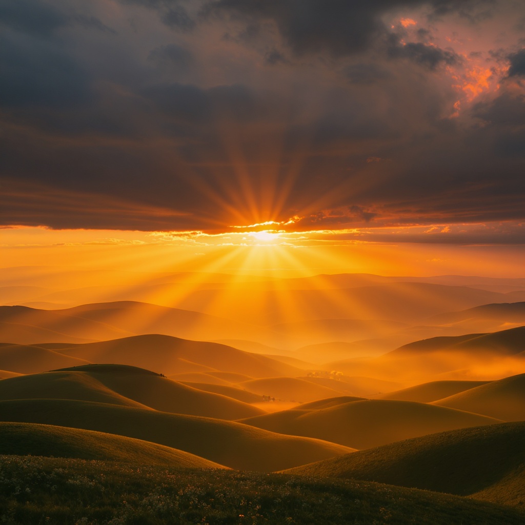 Golden Hour Fields