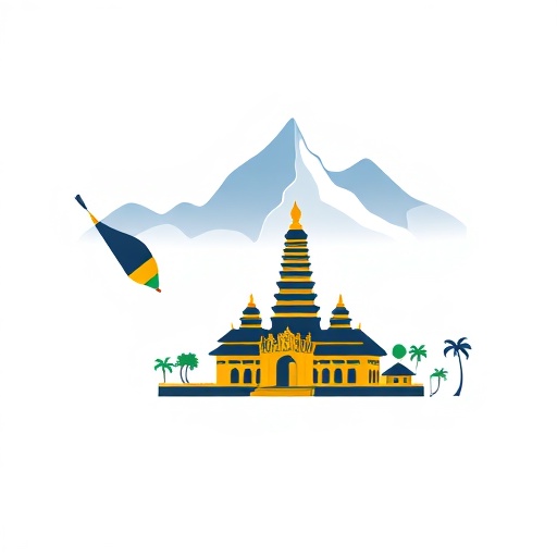 Indonesia beaches and temples