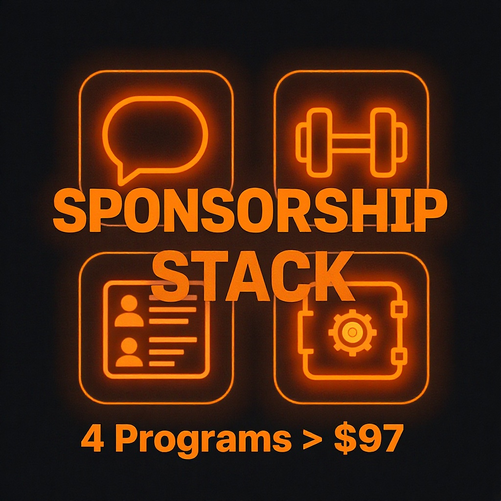 The Complete Sponsorship Stack