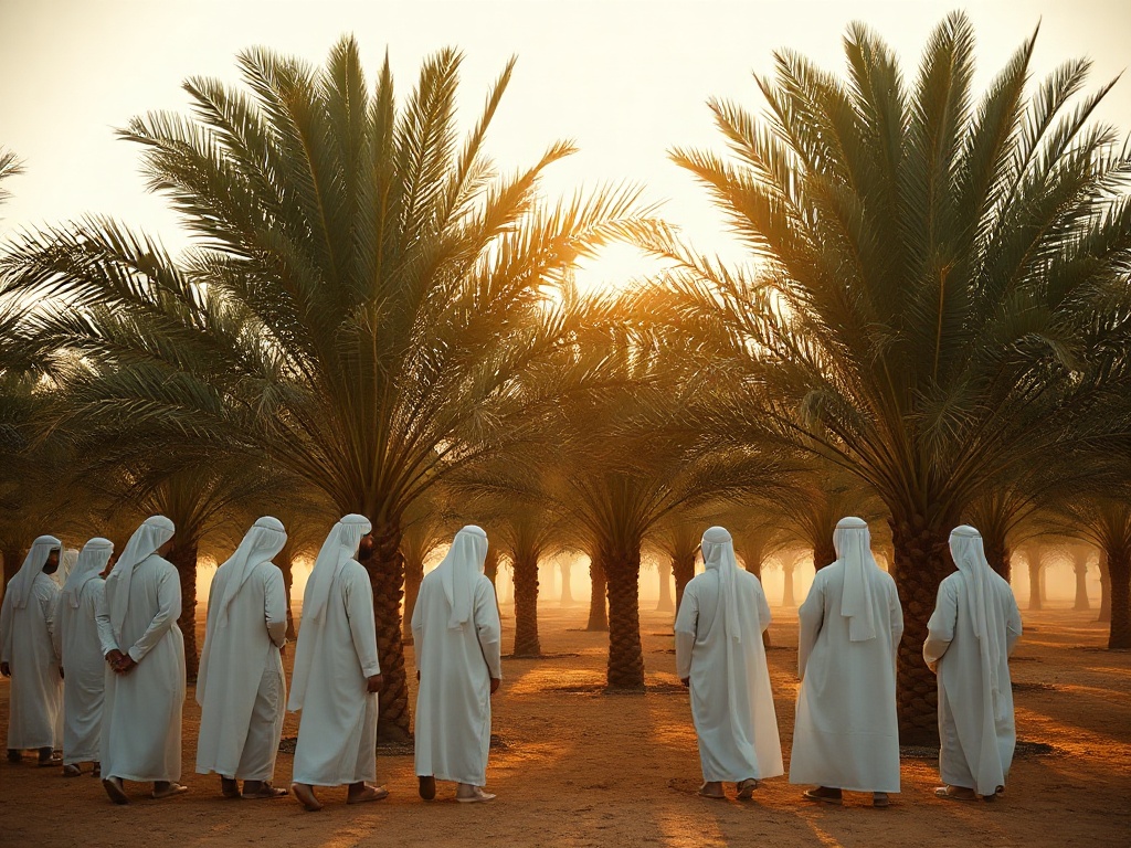 Date farm in Madinah
