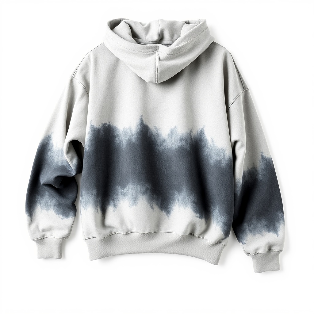 Oversized Acid Wash Hoodie — "The Ripple"